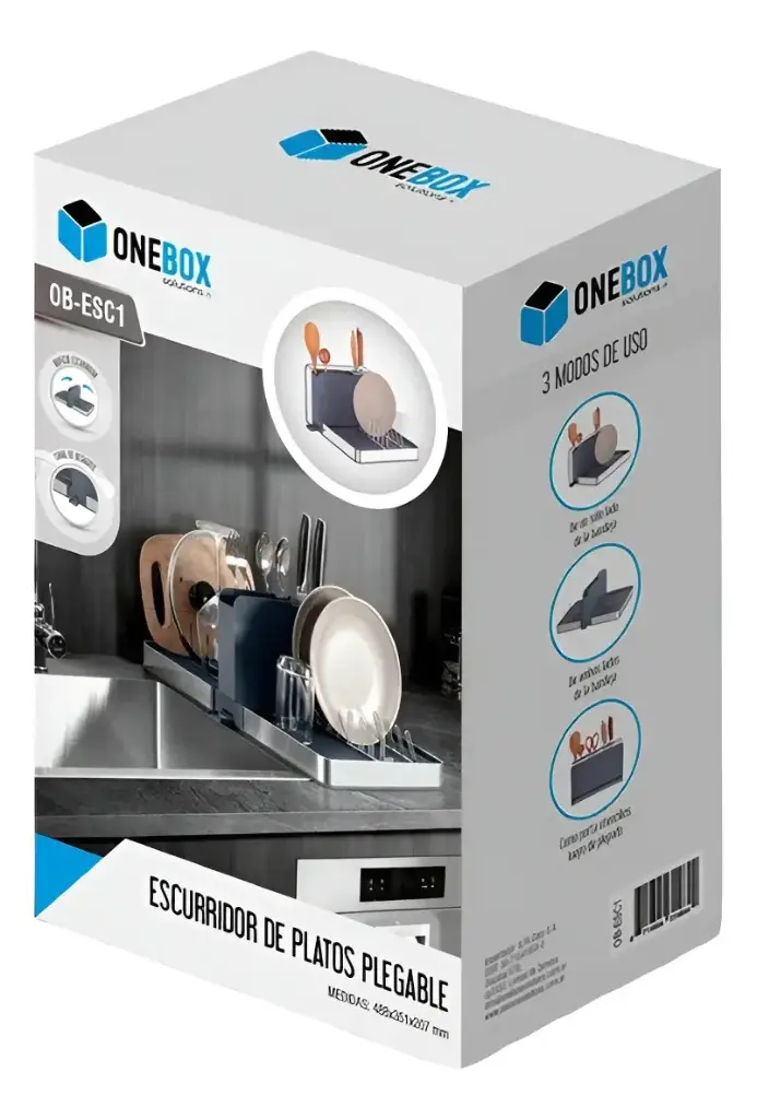 ESCURRIDOR ONEBOX DE PLATOS PLEGABLE