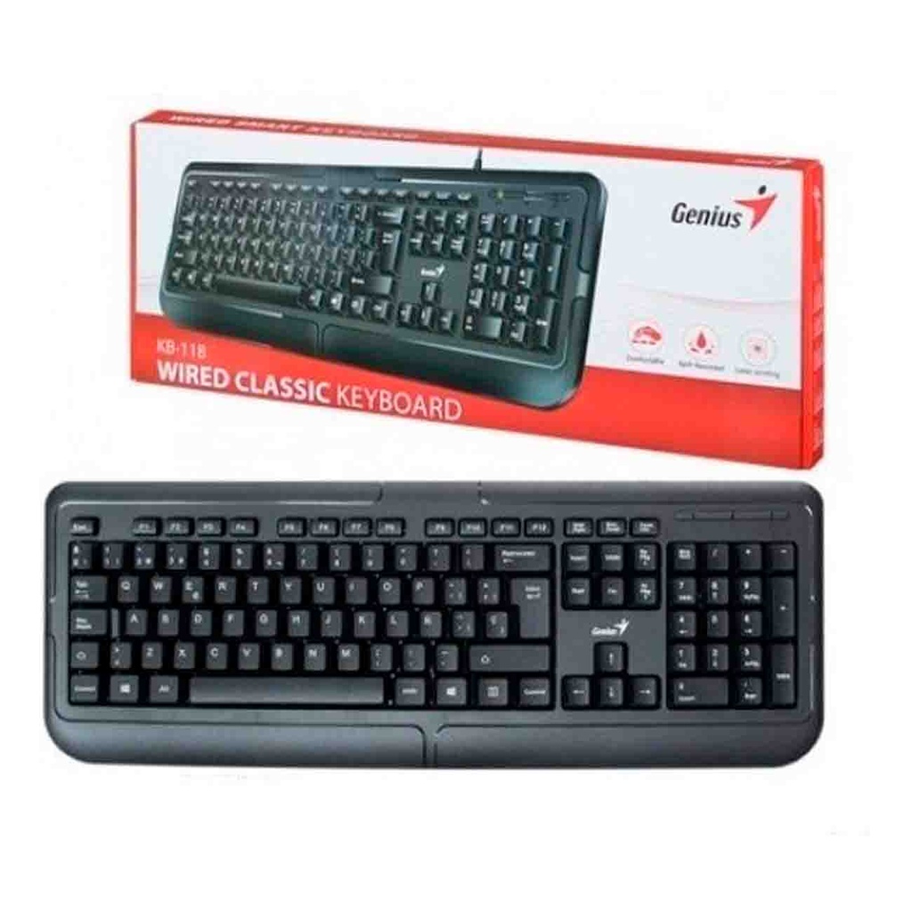 TECLADO GENIUS KB-118 USB