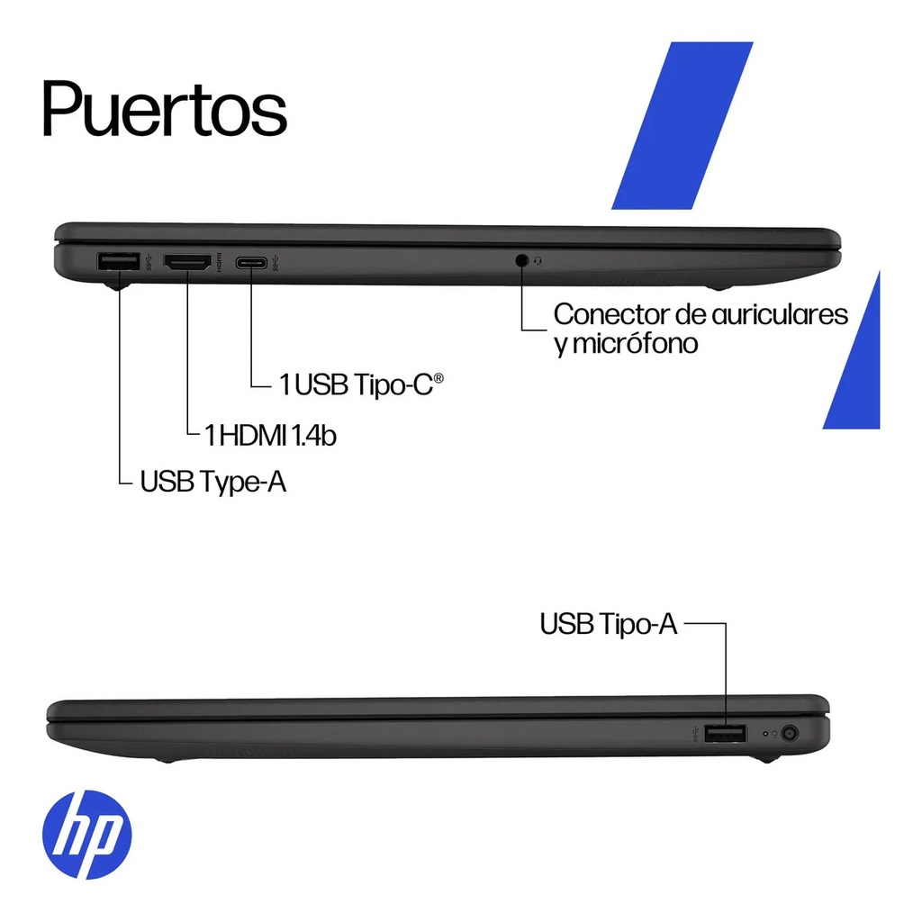 Notebook Hp 255 G10 Ryzen 7 15.6" HD Windows 11 Home