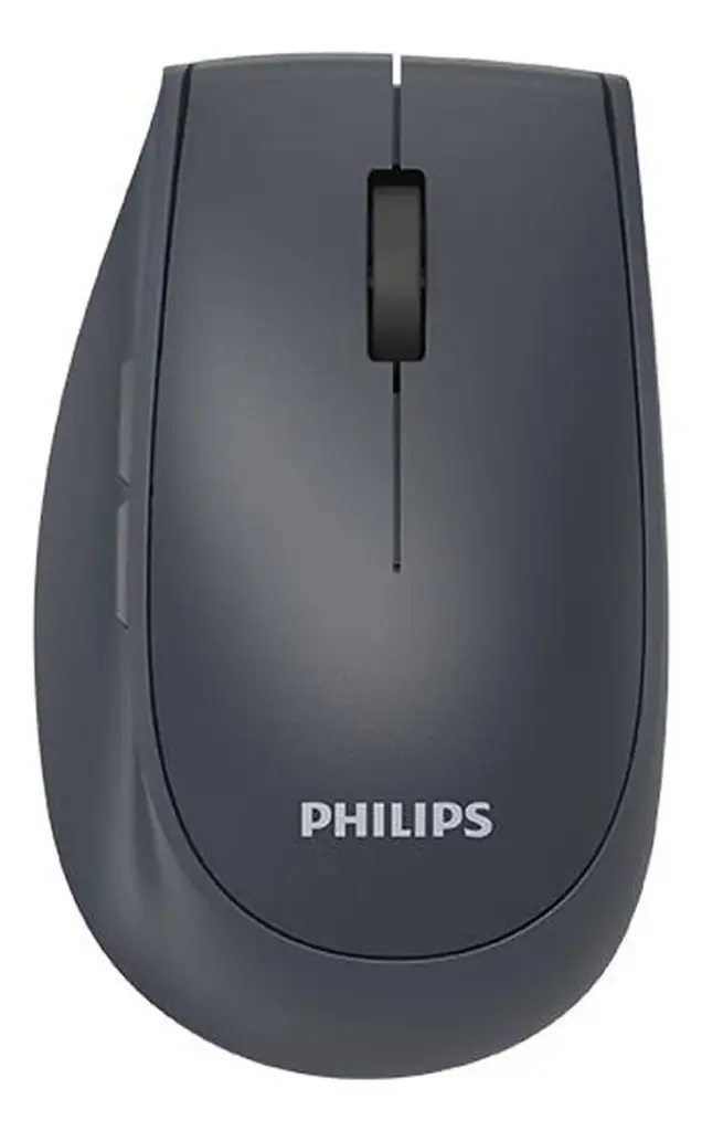 MOUSE PHILIPS SERIES 6000 ERGO WIRELESS RECARGABLE DARK GRAY