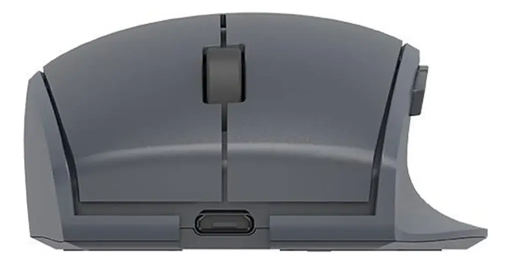 MOUSE PHILIPS SERIES 6000 ERGO WIRELESS RECARGABLE DARK GRAY