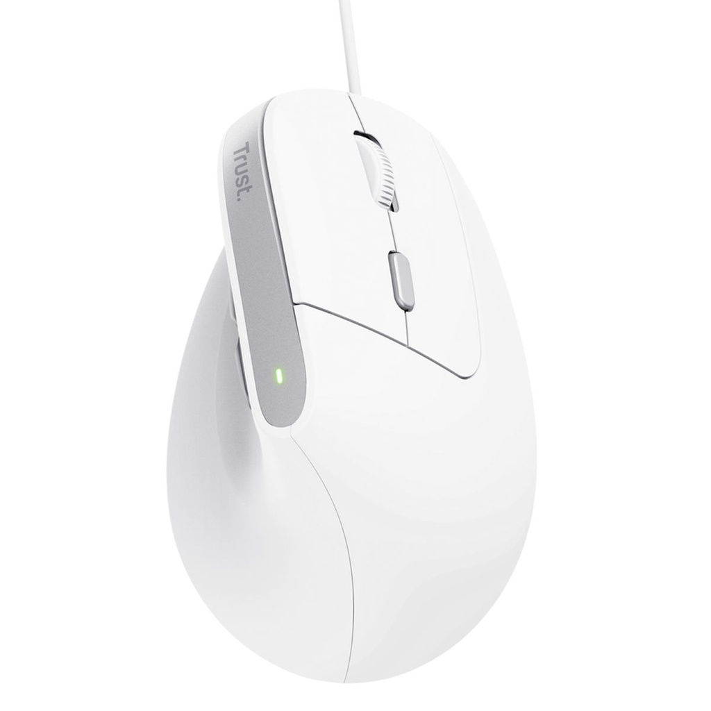 MOUSE TRUST BAYO II WHITE USB