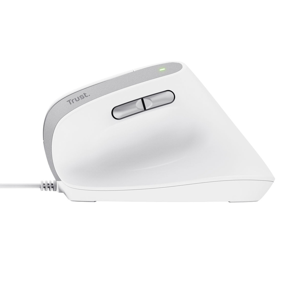 MOUSE TRUST BAYO II WHITE USB