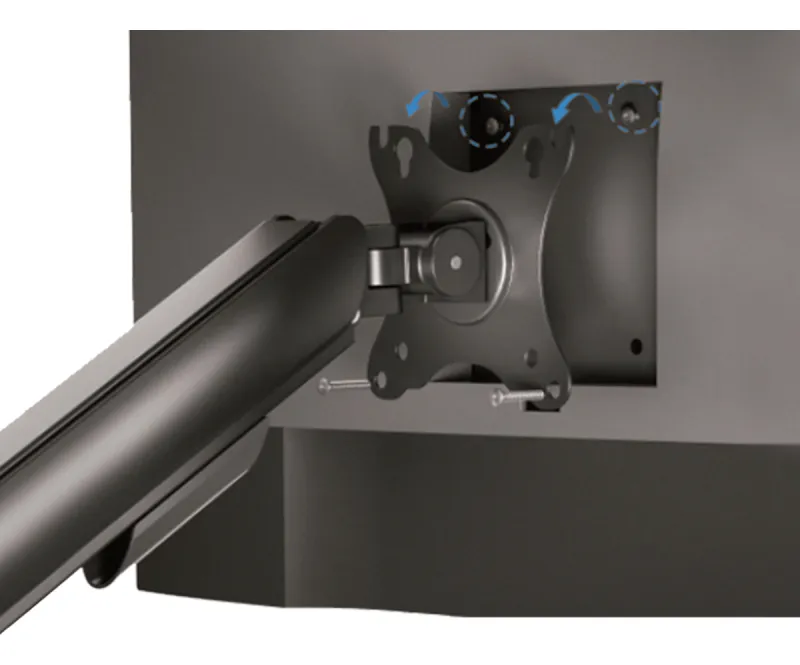 SOPORTE DE ESCRITORIO ONEBOX MONITOR 17’’- 32’’ NEGRO