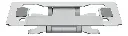 SOPORTE PLEGABLE ONEBOX PARA NOTEBOOK/TABLET ALEACION ALUMINIO