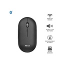 MOUSE TRUST PUCK NEGRO BLUETOOTH RECARGABLE