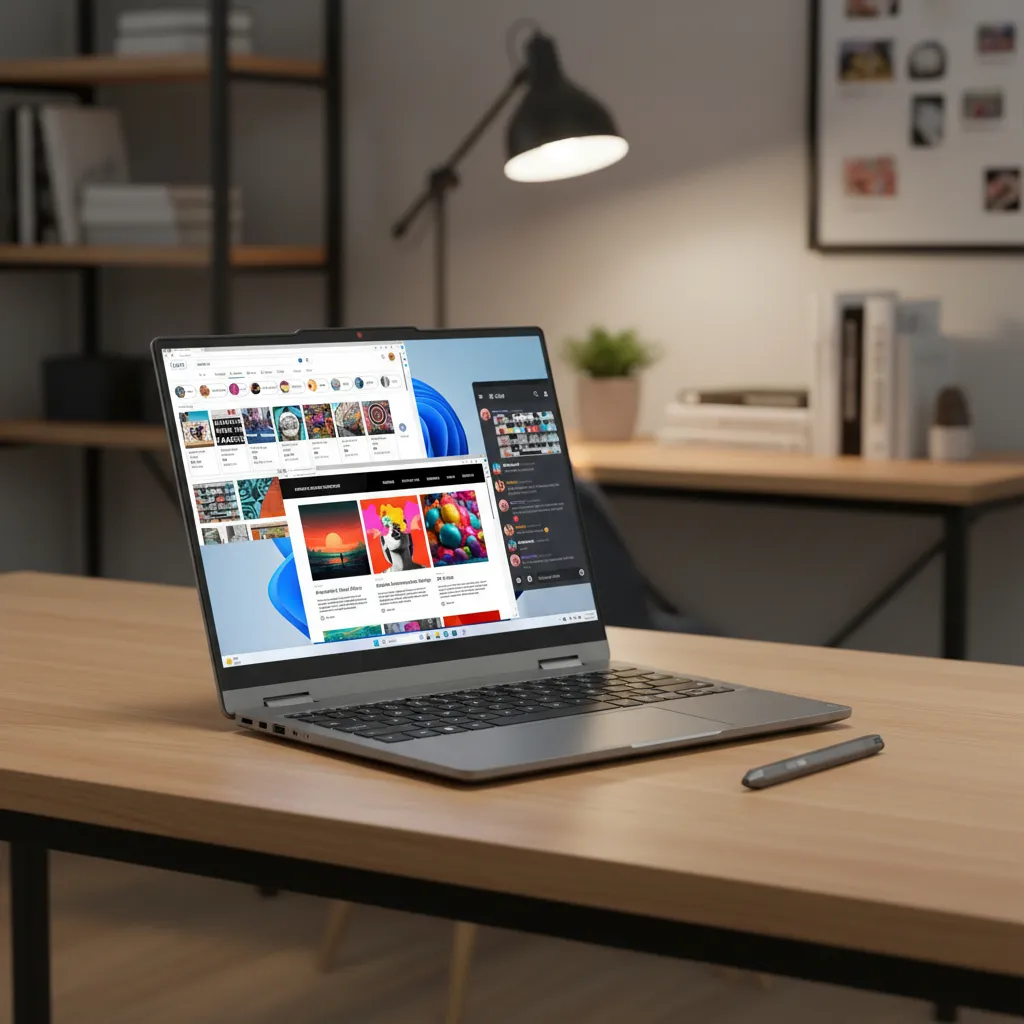 Notebook Lenovo Ideapad Slim 5 2-IN-1 Ryzen 7 14" WUXGA Windows 11 home