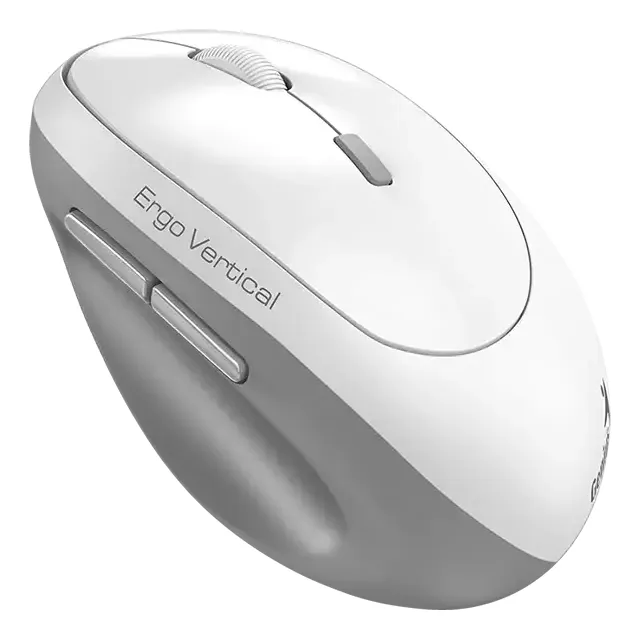 MOUSE GENIUS RS2 ERGONOMICO 8250S WHITEGREY