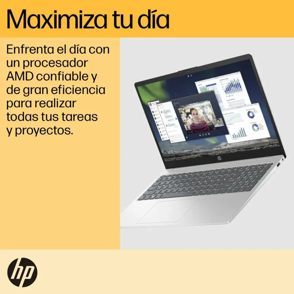 Notebook HP 15 Ryzen 7 15.6" FHD Windows 11 Home