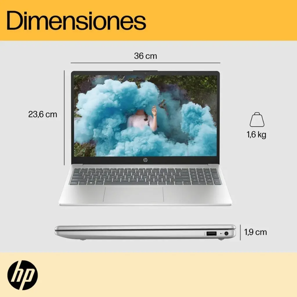 Notebook HP 15 Ryzen 7 15.6" FHD Windows 11 Home