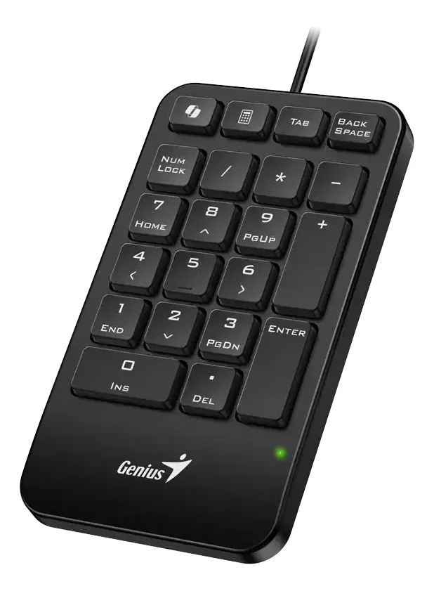 TECLADO GENIUS NUMPAD 125 USB-C BLACK