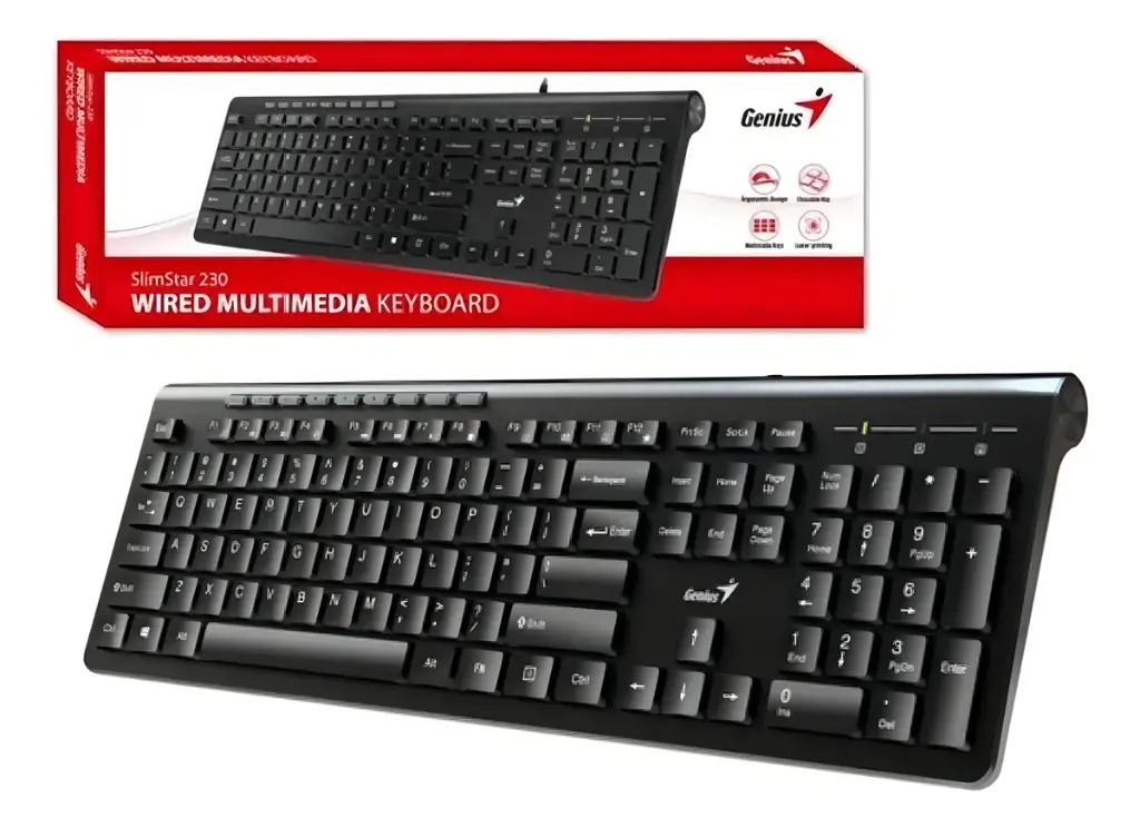 TECLADO GENIUS SS 230 II