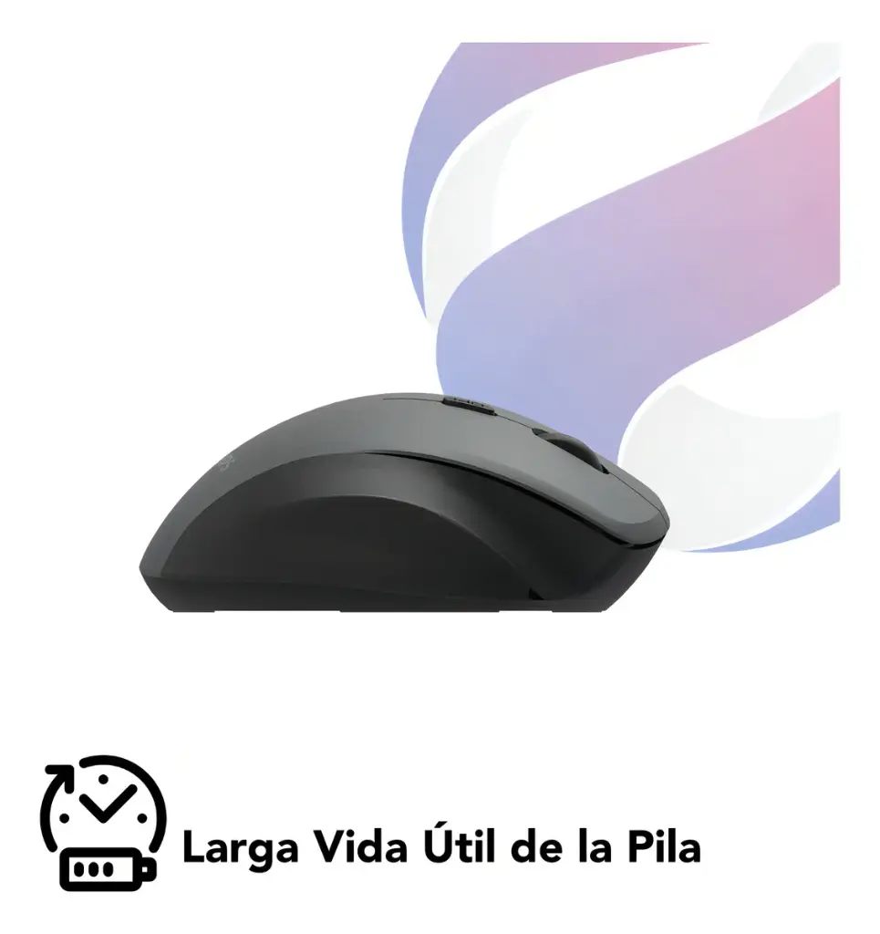 MOUSE PHILIPS INALAMBRICO SERIE 6000 ERGO 1600DPI BLUETOOTH USB BLACK