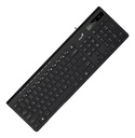 Teclado Genius Slimstar 230 Ii Black Usb Delgado Minimalista Negro