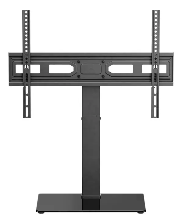 SOPORTE ONEBOX DE PIE TV BASE VIDRIO TEMPLADO 35’’–75’’ 40KG