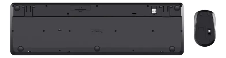 Kit Teclado Y Mouse Trust Ody Ii Inalambrico Silencioso 