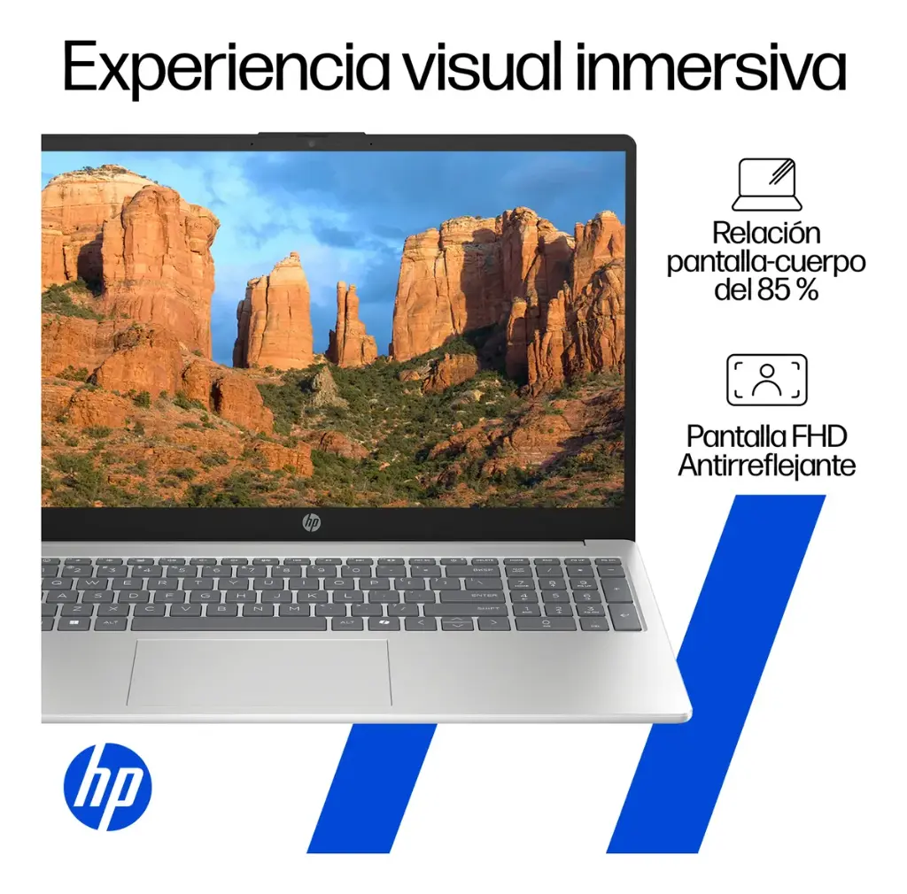 Notebook Hp 15-fd0331la Core 3 100u 15.6" FHD