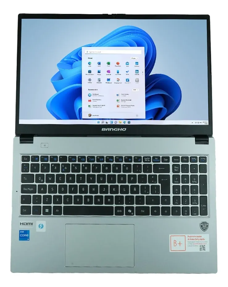Notebook Bangho Max M7 Intel Core I7-1255u 15.6 FHD