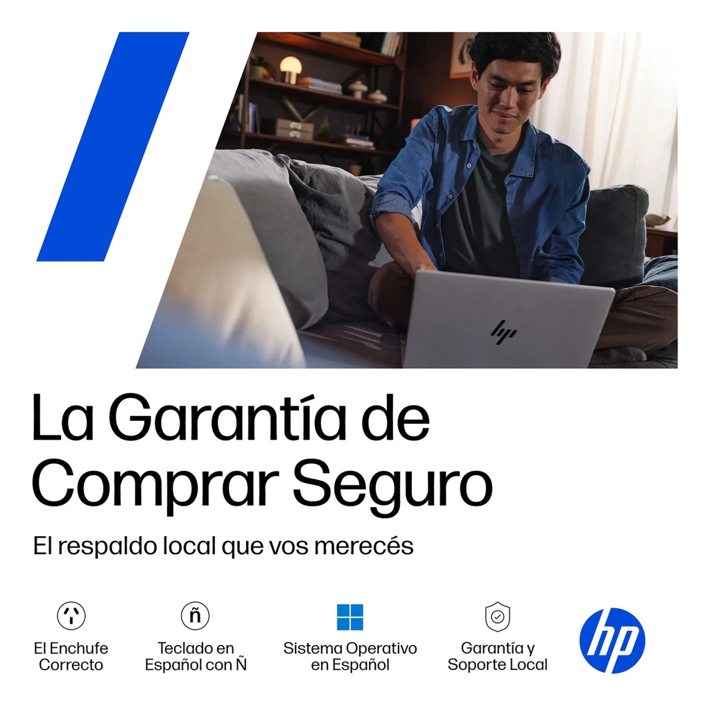 Notebook Hp 255 G10 Ryzen 7 15.6" HD Windows 11 Home