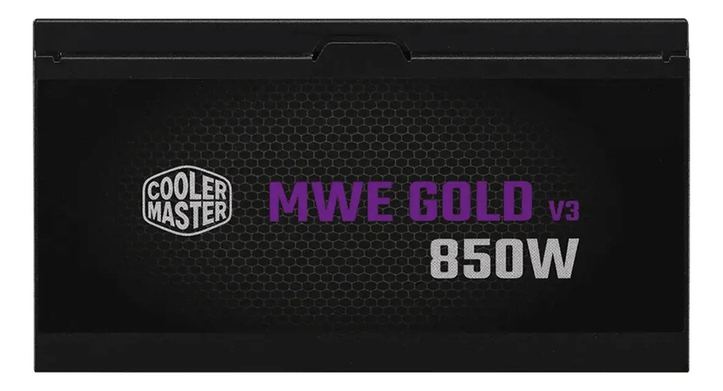 FUENTE COOLERMASTER 850W 80 PLUS GOLD V3 FULL MODULAR
