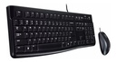KIT TECLADO Y MOUSE LOGITECH MK120 USB