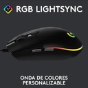 MOUSE LOGITECH G203 LIGHTSYNC BLACK 5793