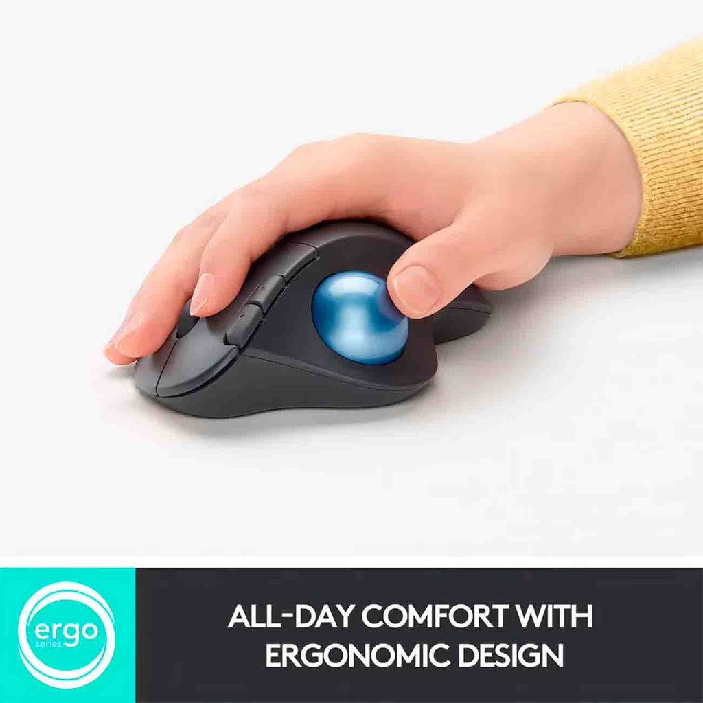 MOUSE LOGITECH M575 TRACKBALL ERGO BS