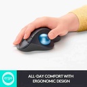 MOUSE LOGITECH M575 TRACKBALL ERGO BS