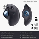 MOUSE LOGITECH M575 TRACKBALL ERGO BS