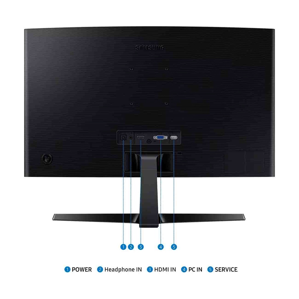 MONITOR SAMSUNG 24" D366 CURVO