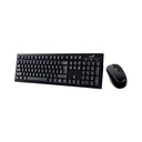 KIT TECLACO Y MOUSE GENIUS WIRELESS KM-8101 BLACK