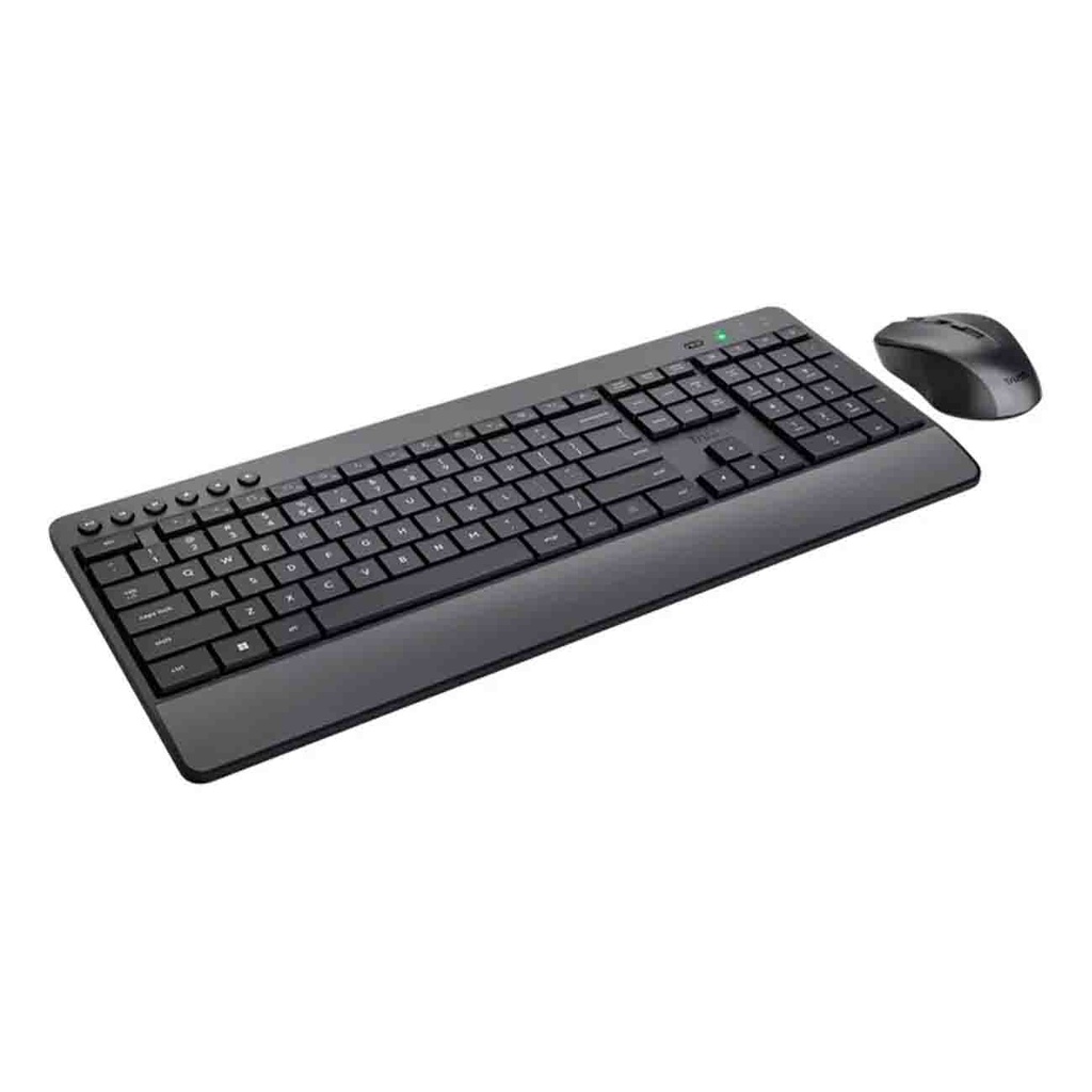 KIT TECLADO Y MOUSE TRUST TREZO WIRELESS ESP