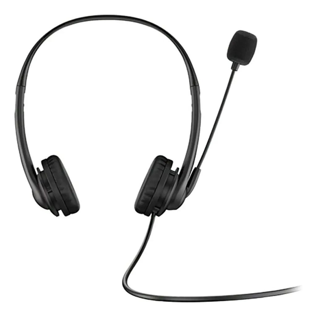 Auriculares Estereo Hp G2 Conexion De 3,5 Mm Color Negro