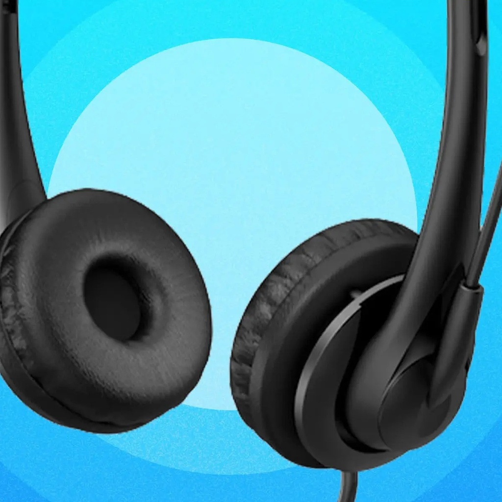 Auriculares Estereo Hp G2 Conexion De 3,5 Mm Color Negro