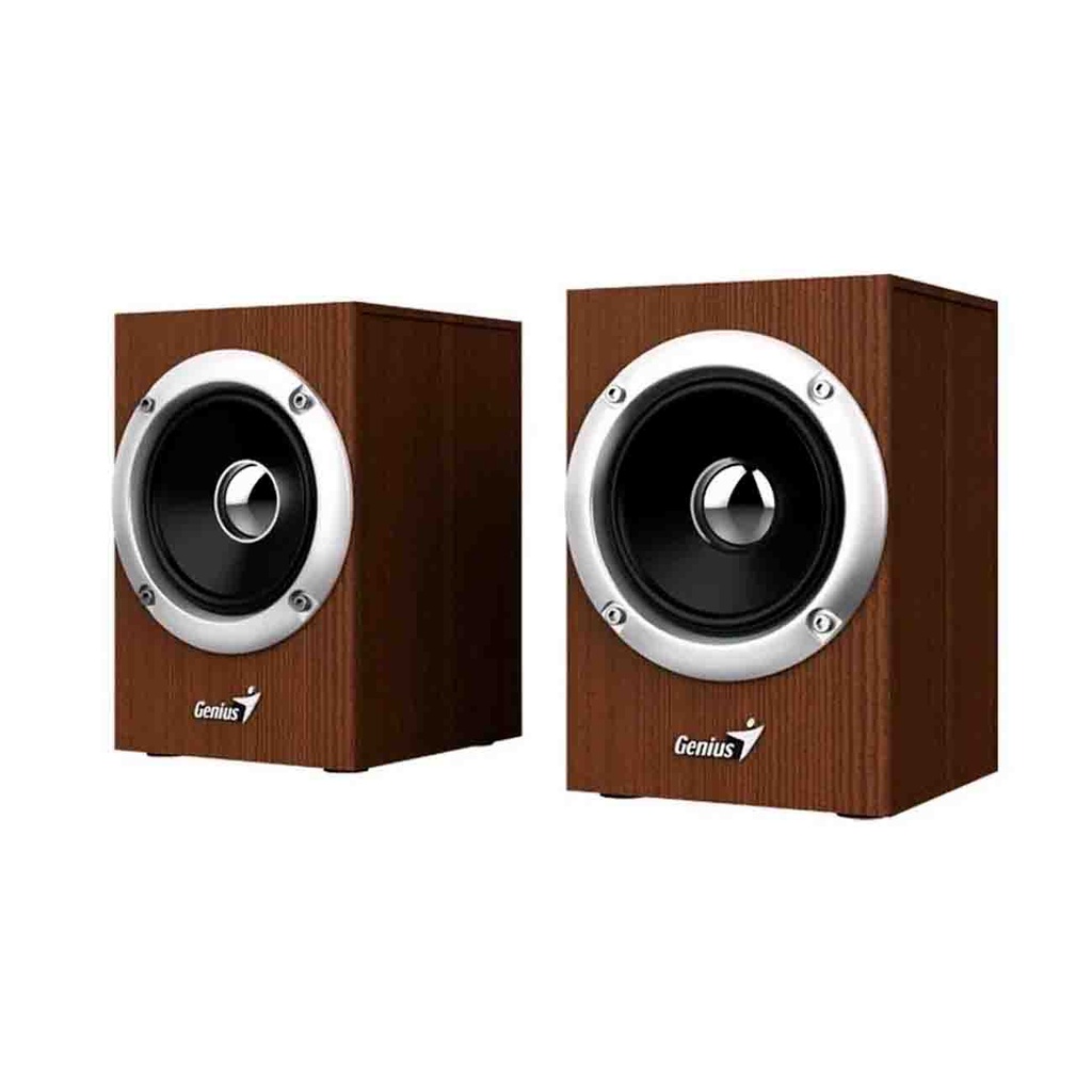 PARLANTE GENIUS USB SP-HF280 MADERA