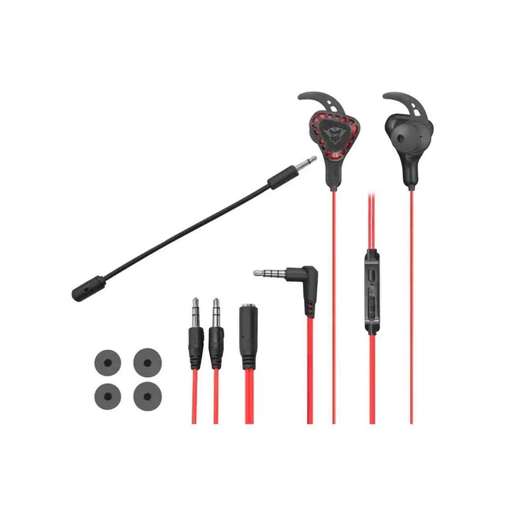 AURICULAR TRUST GAMER GXT 408 COBRA CON MICRÓFONO