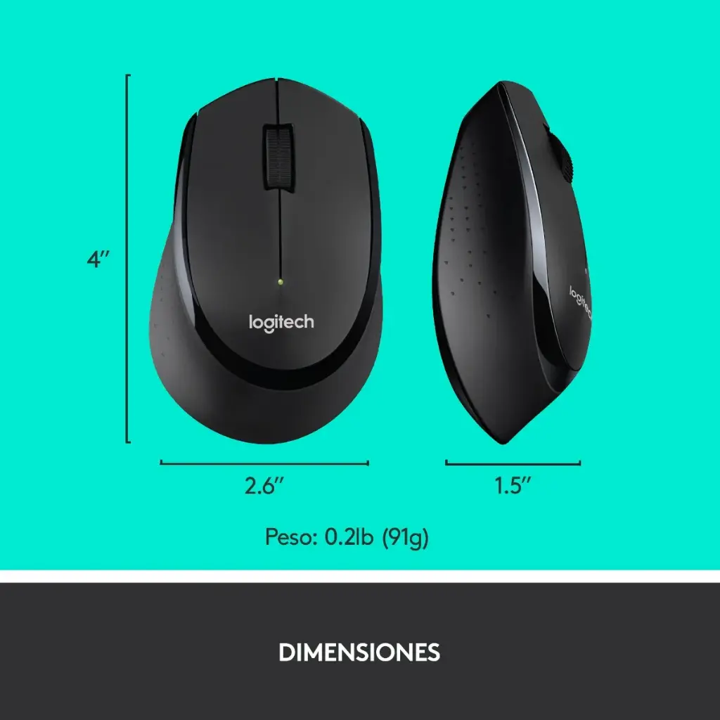KIT TECLADO Y MOUSE LOGITECH MK345 WIRELESS