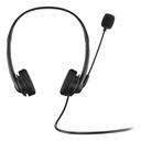 Auriculares Estereo Hp G2 Conexion De 3,5 Mm Color Negro