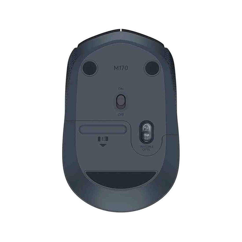 MOUSE LOGITECH M170 WIRELESS BLACK