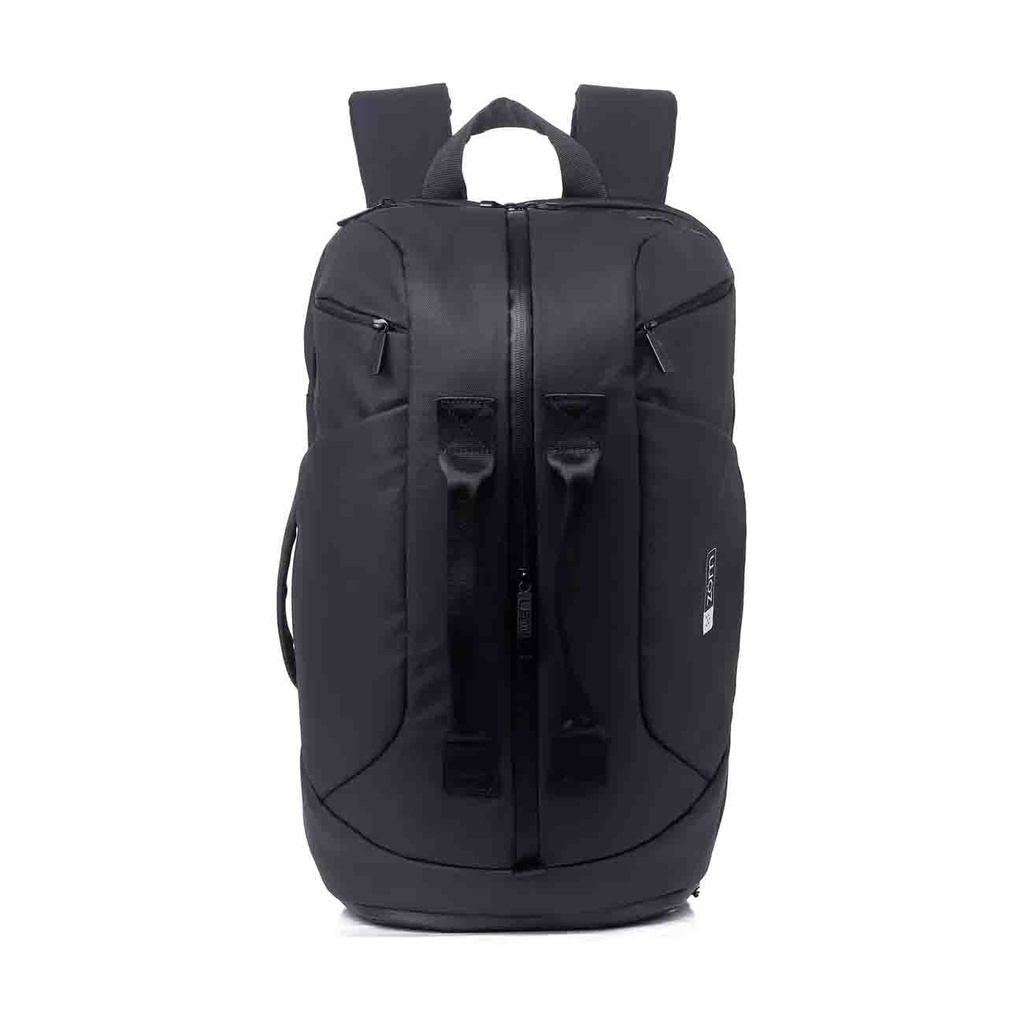 MOCHILA ZOM ZB-908BK + BOLSO 2 EN 1 BLACK