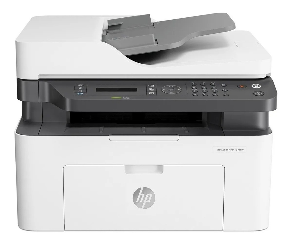 Impresora multifunción monocromática HP LaserJet 137fnw con wifi