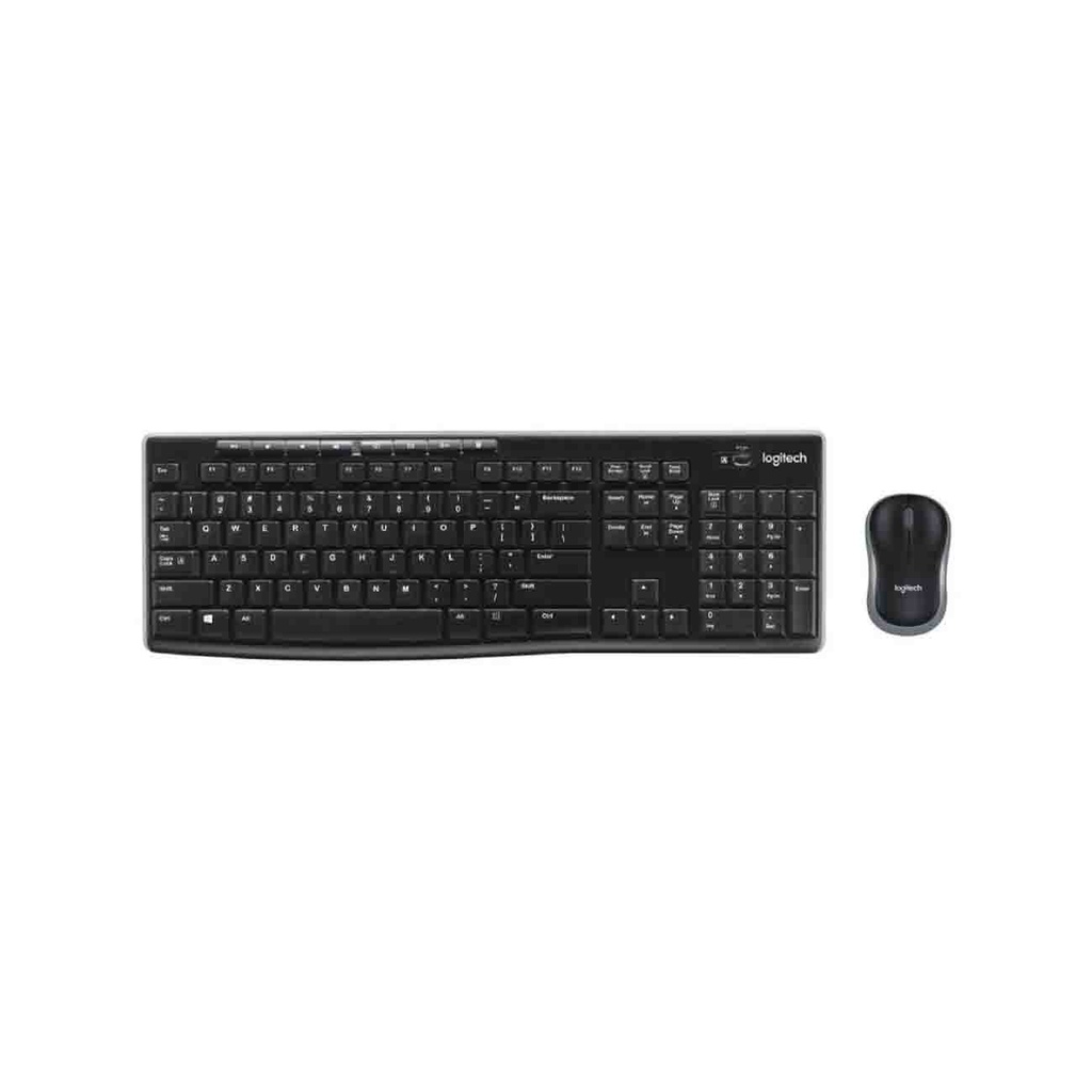 Kit Teclado Y Mouse Logitech Mk270 Inalámbrico 