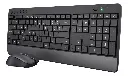 Combo Kit Teclado Y Mouse Trust Trezo Inalámbrico Silencioso Negro
