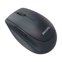 MOUSE PHILIPS SERIES 6000 ERGO WIRELESS RECARGABLE DARK GRAY
