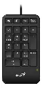 TECLADO GENIUS NUMPAD 125 USB-A BLACK