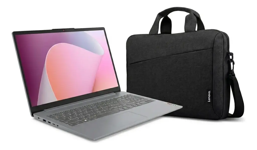 Notebook Lenovo Ideapad Slim 3 Ryzen 3-7320u 15.6" FHD + Maletín de regalo