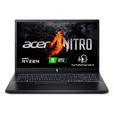 Notebook Acer Nitro V AMD Ryzen 5 7535HS NVIDIA GeForce Rtx4050 15.6" FHD 165Hz