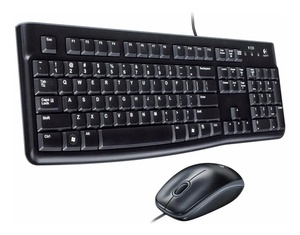 Kit Teclado Y Mouse Logitech Mk120 Usb