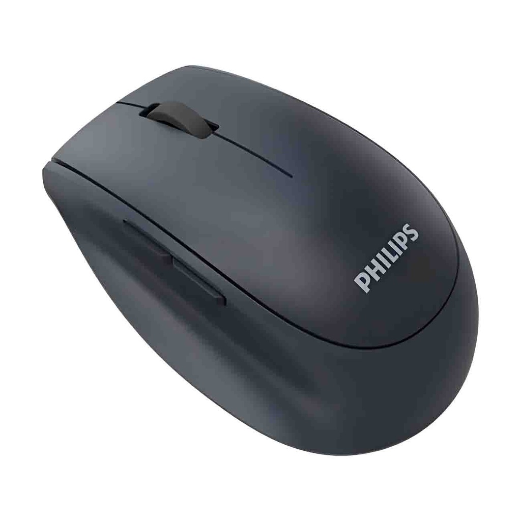 [SPK7627G] MOUSE PHILIPS SERIES 6000 ERGO WIRELESS RECARGABLE DARK GRAY [14680]