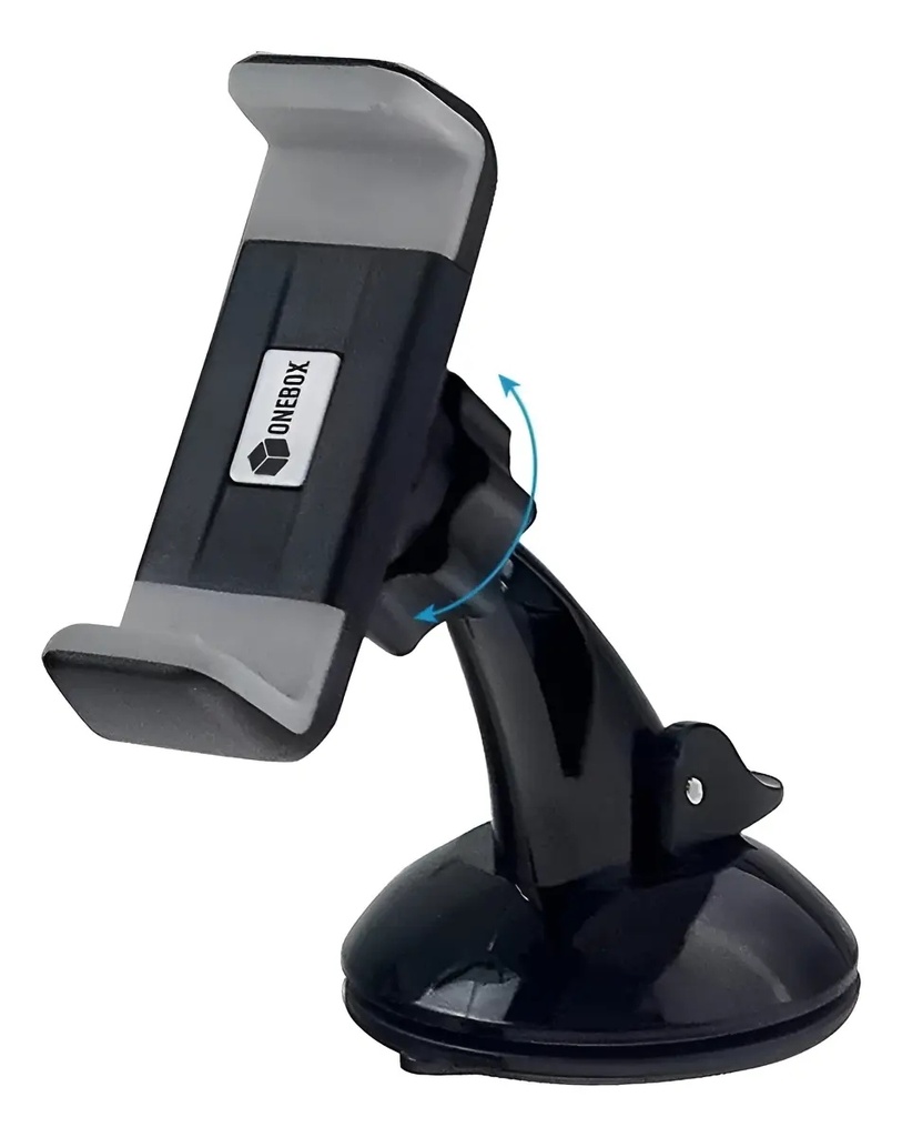 [OBOX-CV2] Soporte Onebox Universal Sopapa Parabrisas 360° [72019]